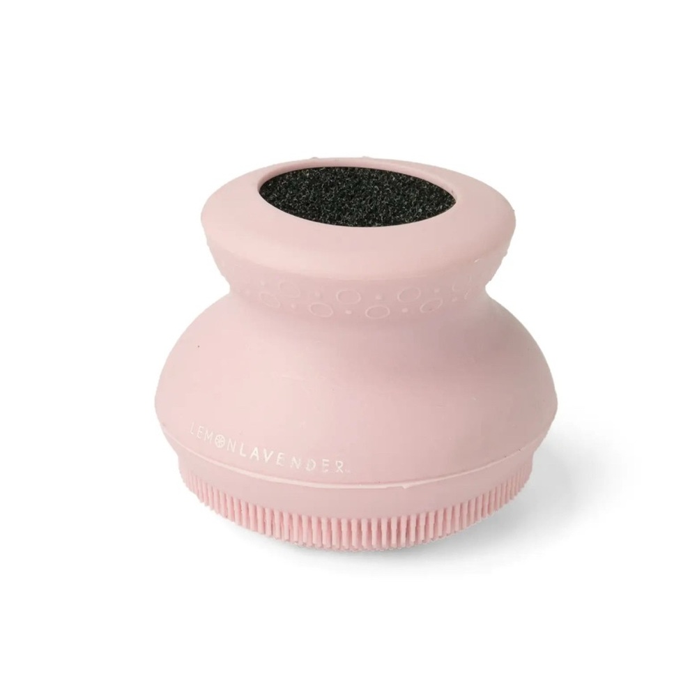 Lemon Lavender Silicone Shower Brush - Picture 2 of 3